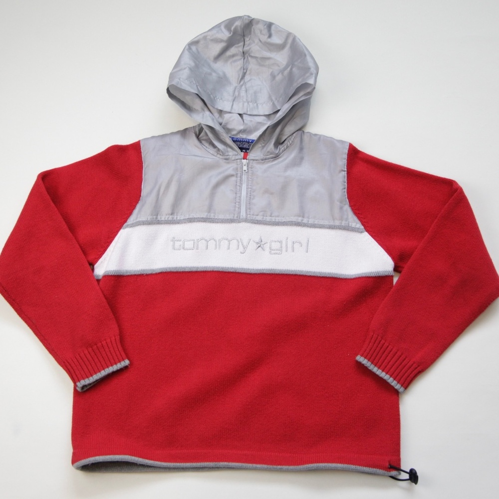 Tommy Girl by Tommy Hilfiger Knit Red Sweater